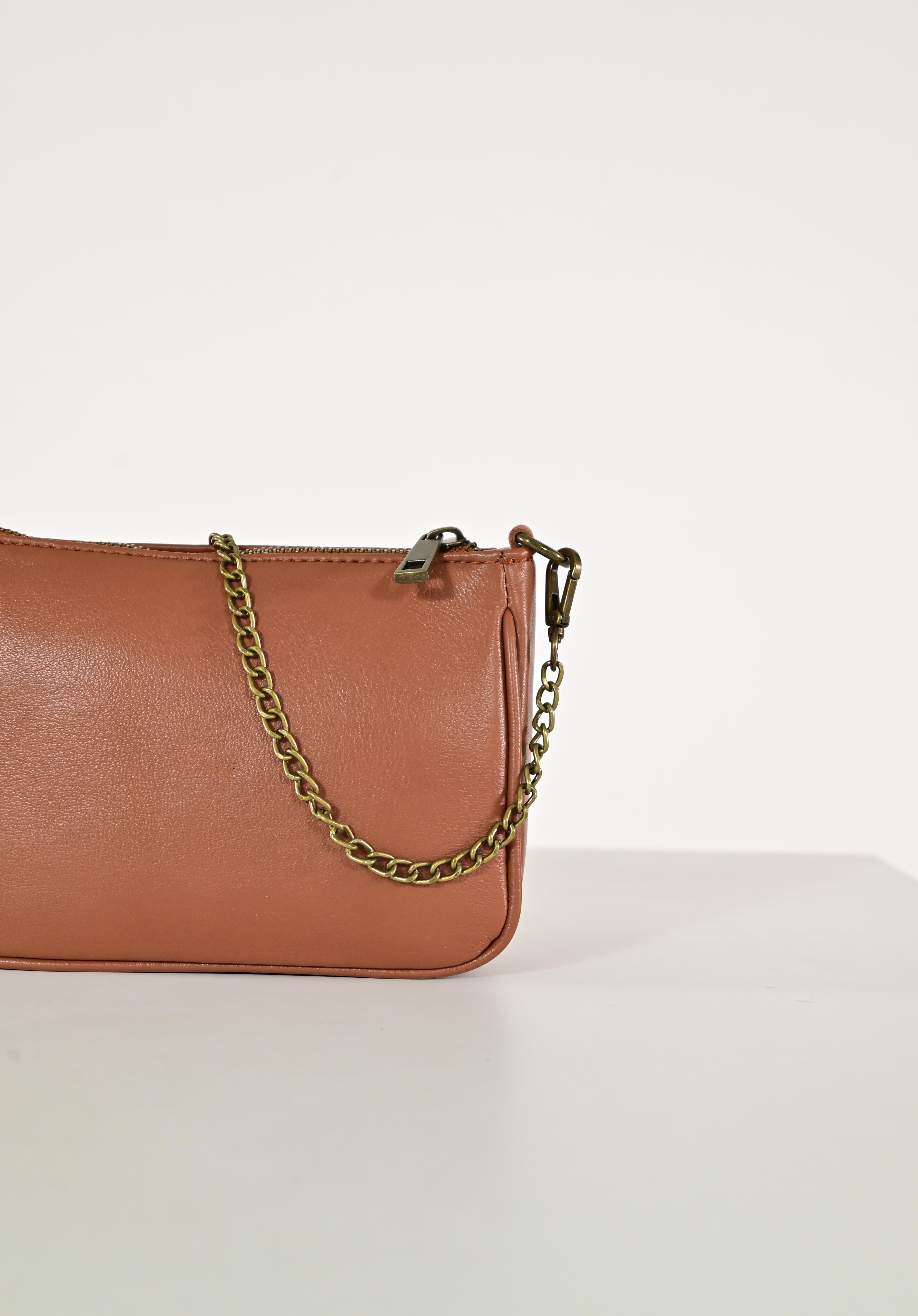 Pochette mini spalla vera pelle cuoio GGAR15523 CUOIO LALTRA|STORIA 