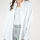 Camicia basic cotone bianco C6601-T141-BAS21 BIANCO LALTRA|STORIA 