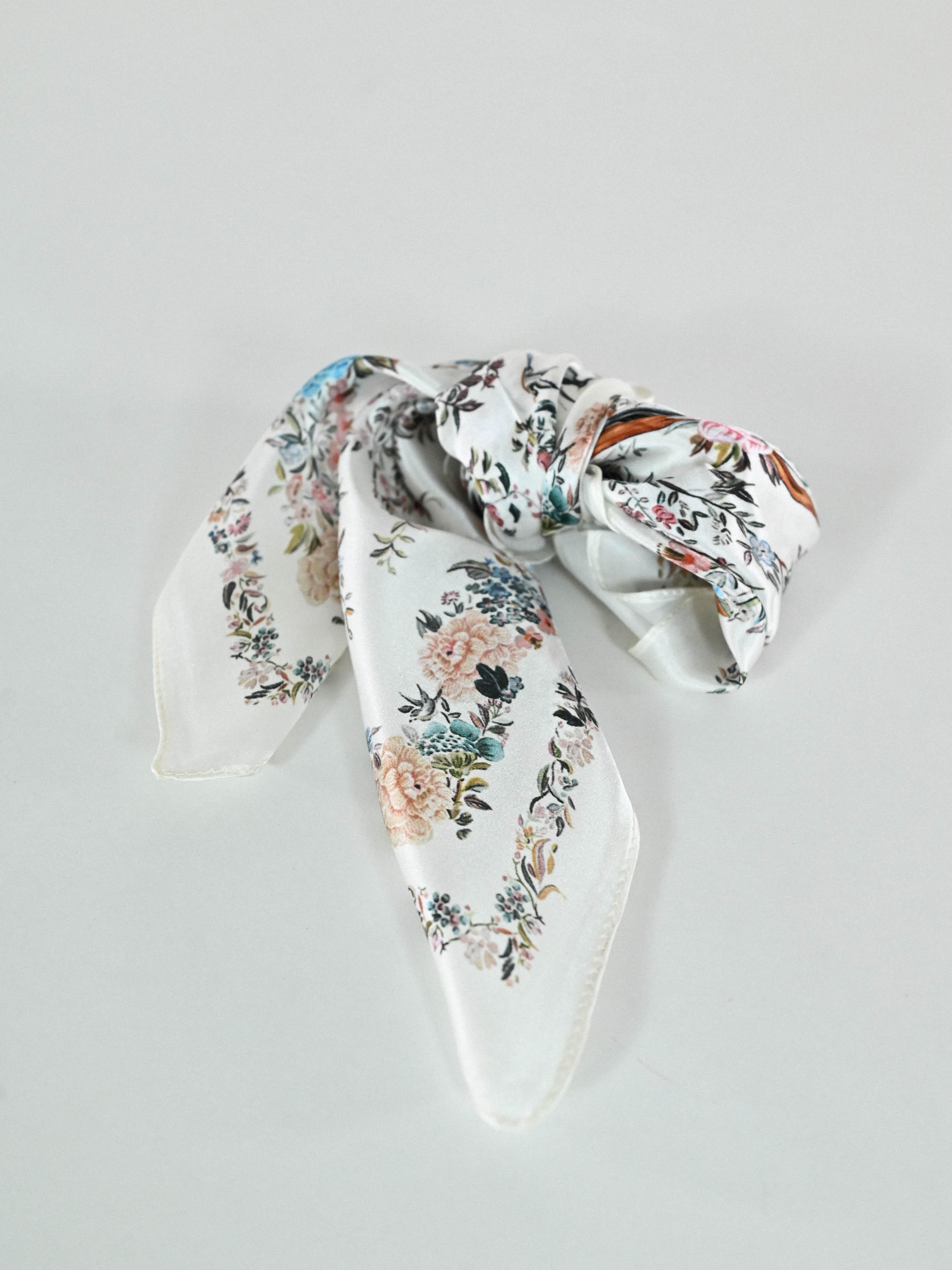 Foulard fantasia seta burro KS-24334 BURRO LALTRA|STORIA 