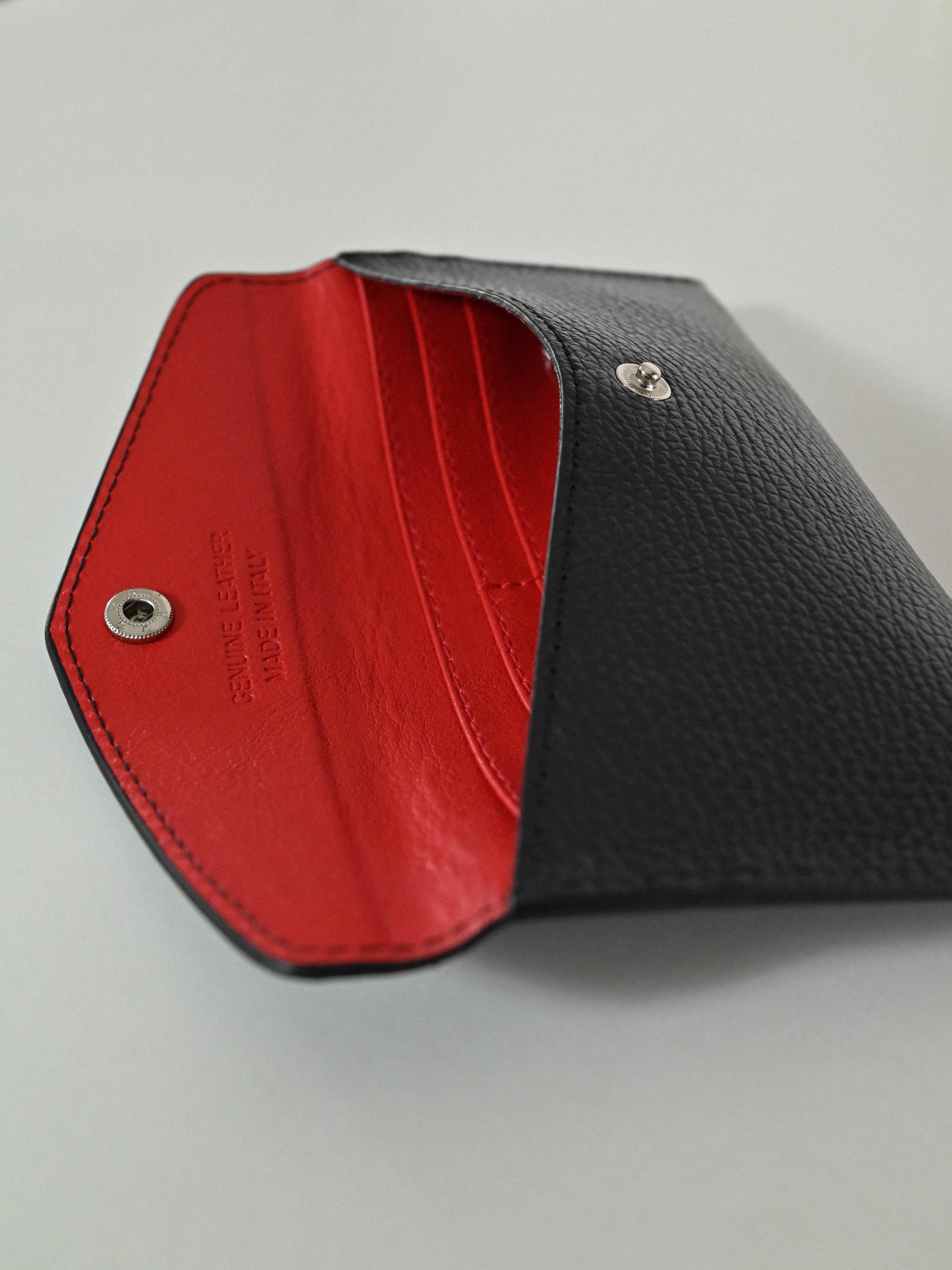 Portafoglio patta vera pelle nero H001811 NERO LALTRA|STORIA 