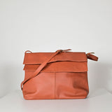 Borsa doppia patta pelle GGAR11046 GRIGIO LALTRA|STORIA 