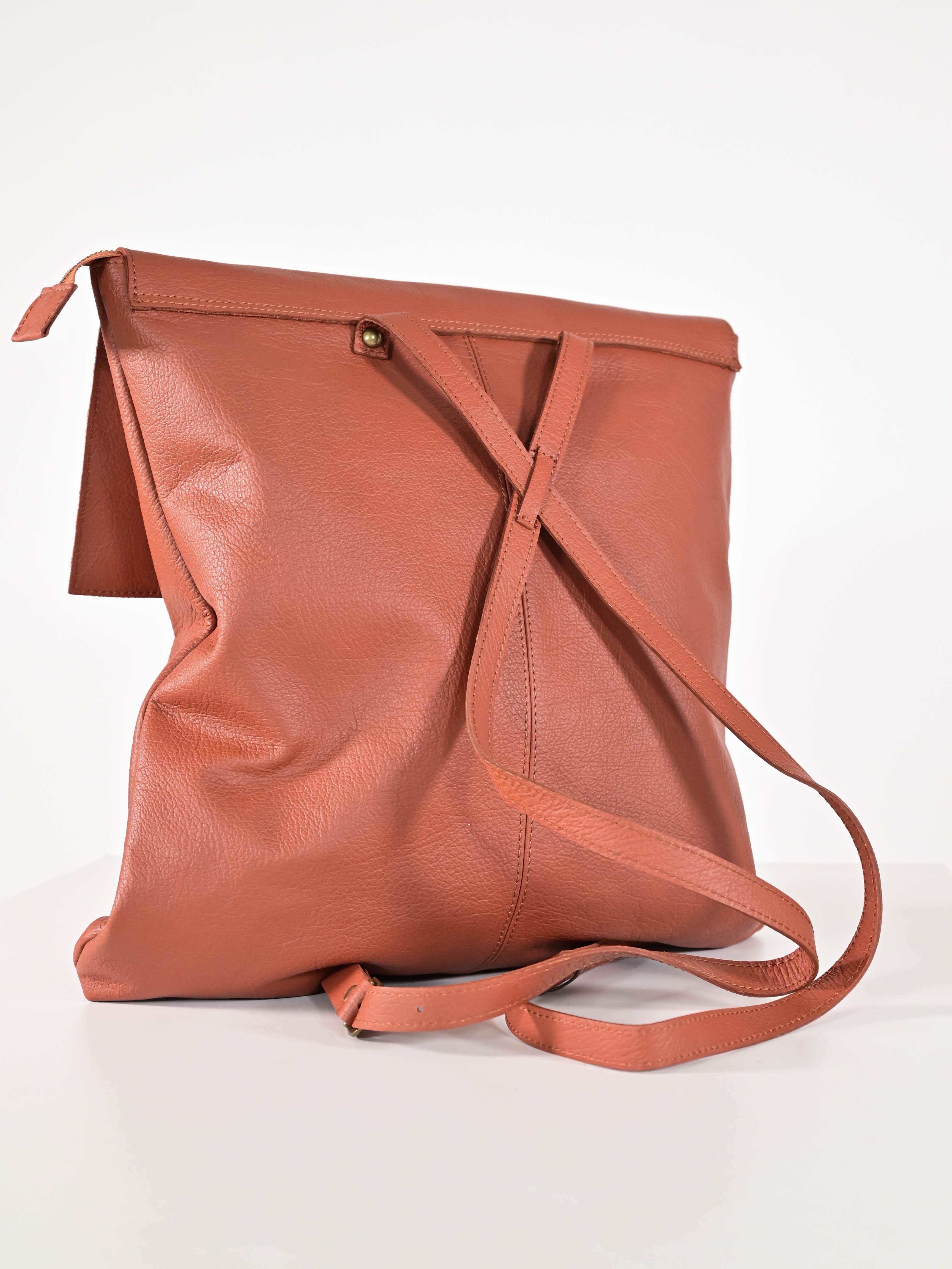Zaino patta vera pelle cuoio GG1601449 CUOIO LALTRA|STORIA 