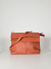 Borsa doppia patta pelle