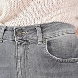 Jeans palazzo cotone BL206-424P33 GRIGIO LALTRA|STORIA 