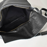 Borsa doppia patta pelle GGAR11046 GRIGIO LALTRA|STORIA 