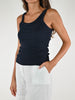 Canotta gala cotone blu