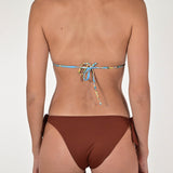 Costume triangolo slip lacci azzurro SG321SL22 F. AZZURRO LALTRA|STORIA 