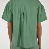 Camicia taschino cangiante lino salvia CPPE25263932 SALVIA LALTRA|STORIA 