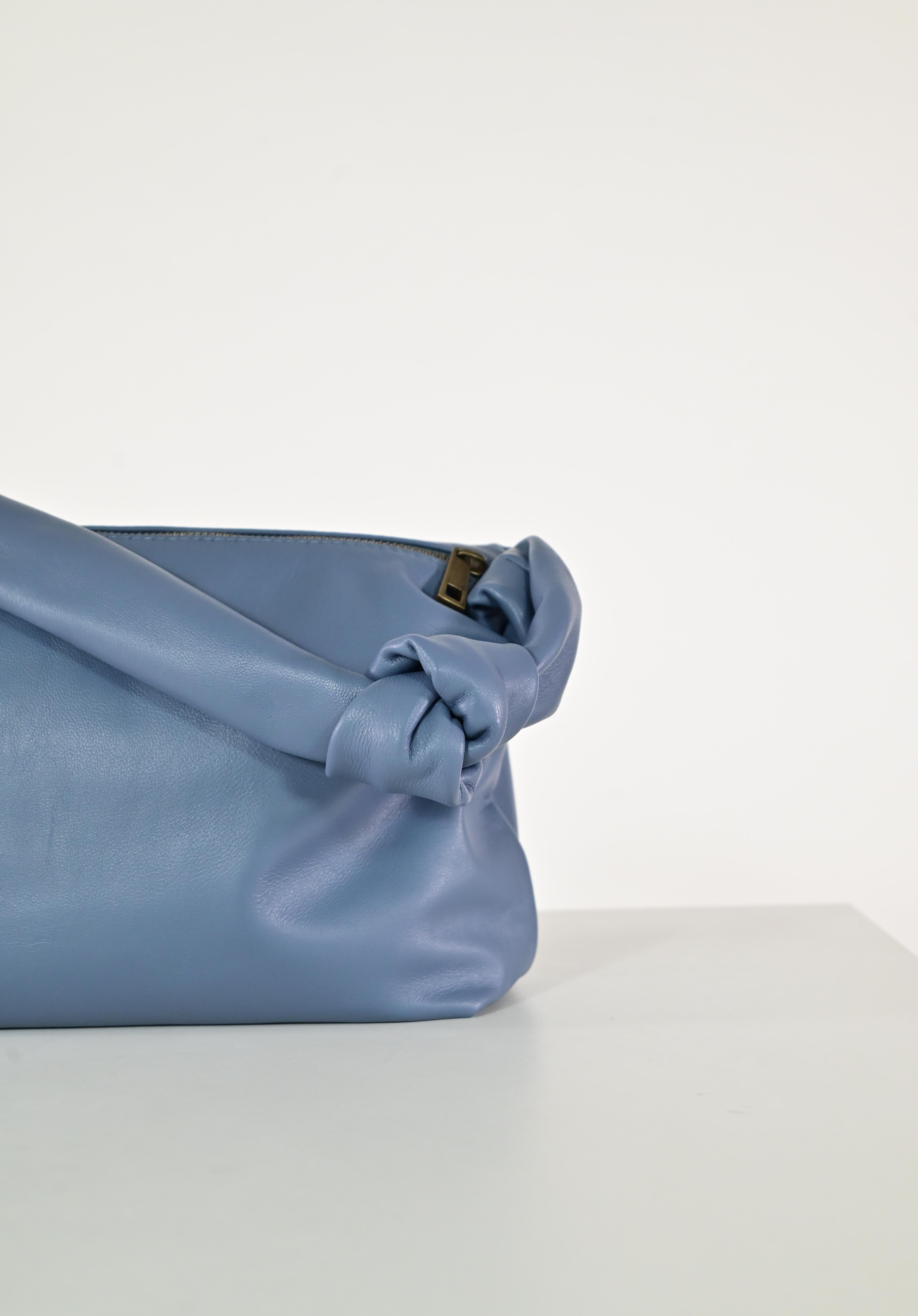 Borsa nodo vera pelle jeans GGAR15330 JEANS LALTRA|STORIA 