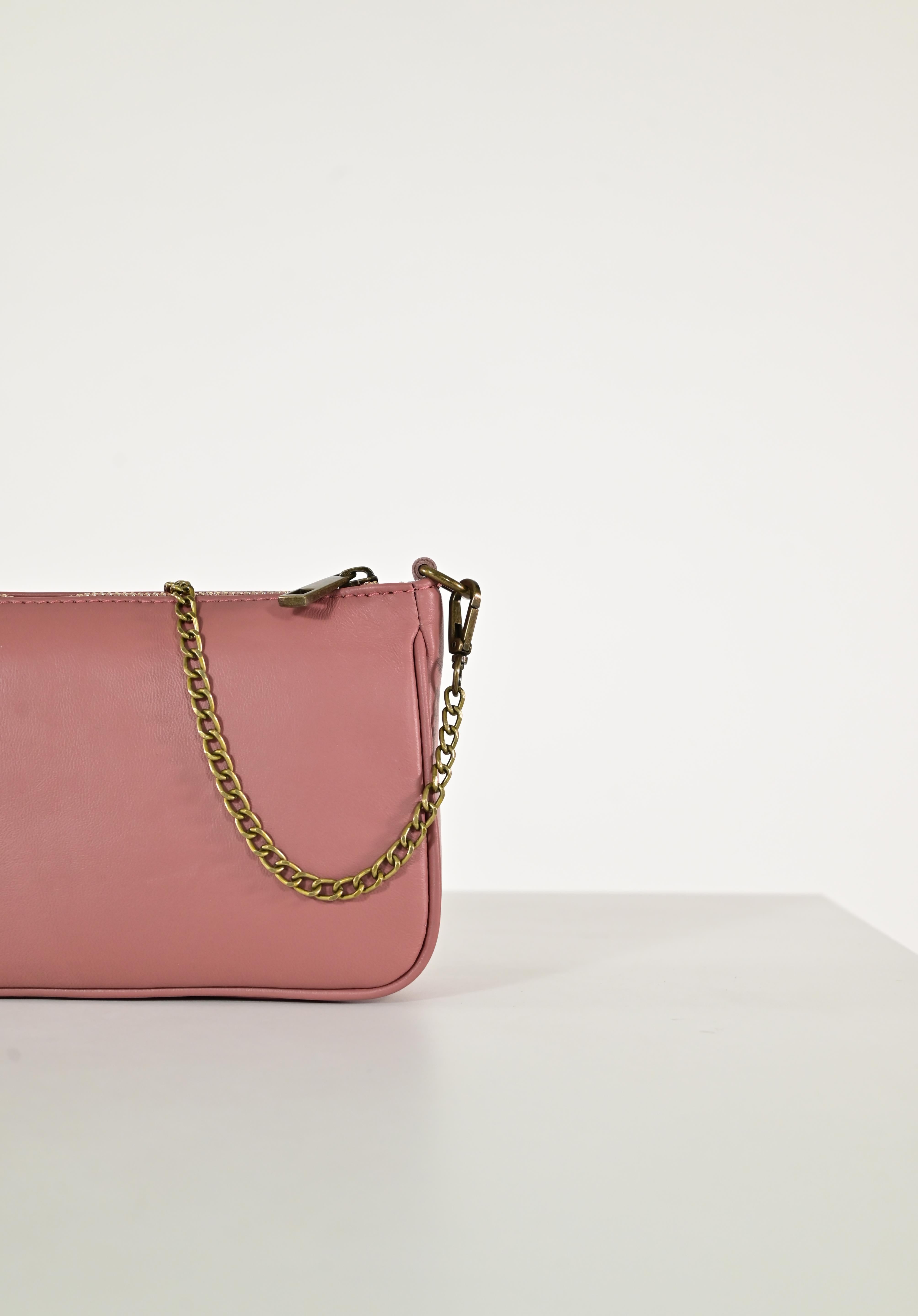 Pochette mini spalla vera pelle rosa antico GGAR15523 ROSA ANTICO LALTRA|STORIA 