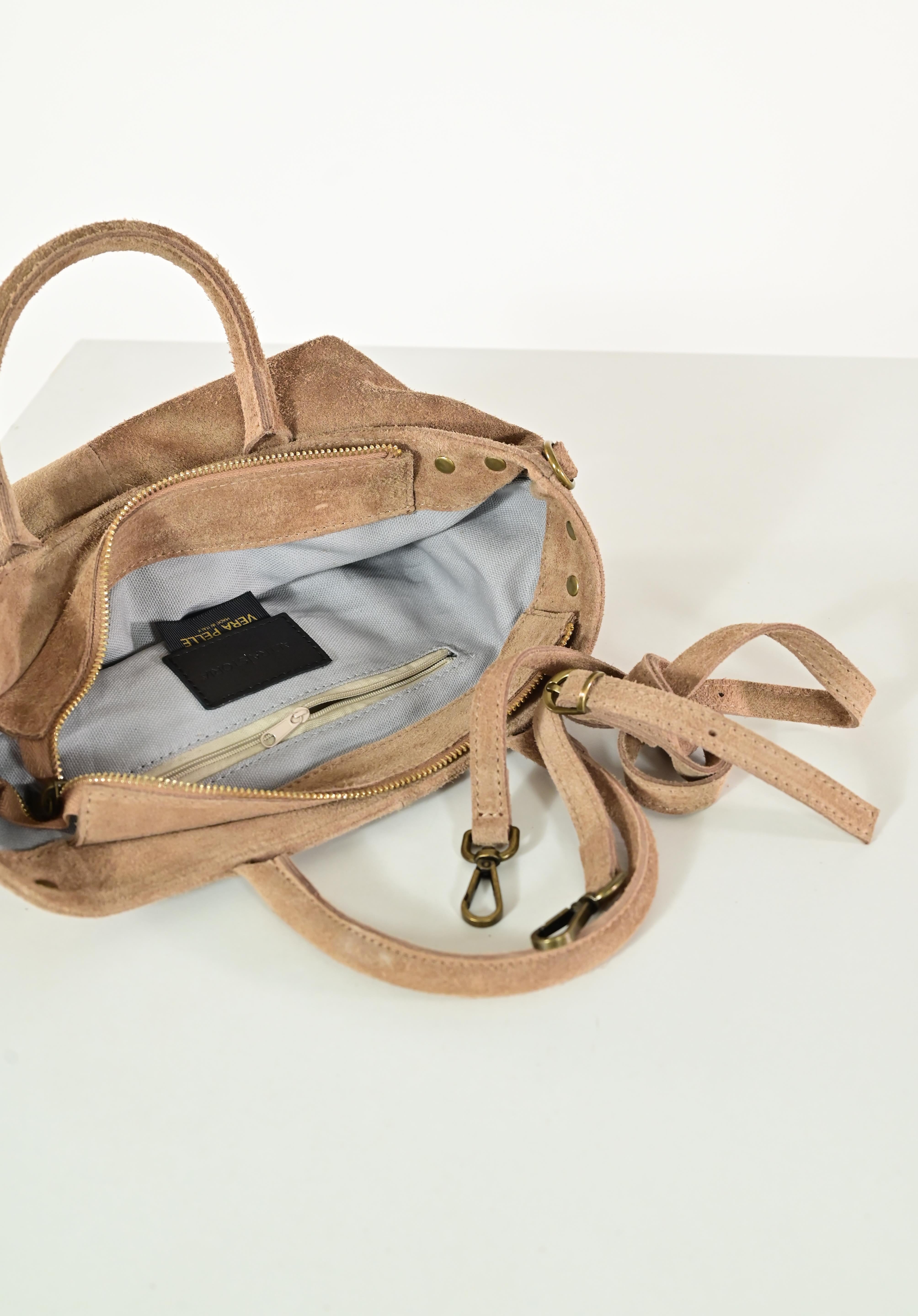 Borsetta camoscio beige GGAR147C33 BEIGE LALTRA|STORIA 