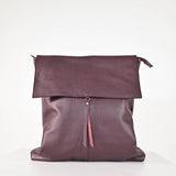Zaino patta vera pelle vino GG1601449 VINO LALTRA|STORIA 