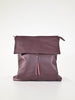 Zaino patta vera pelle vino