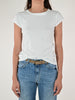 T-shirt basica cotone bianca