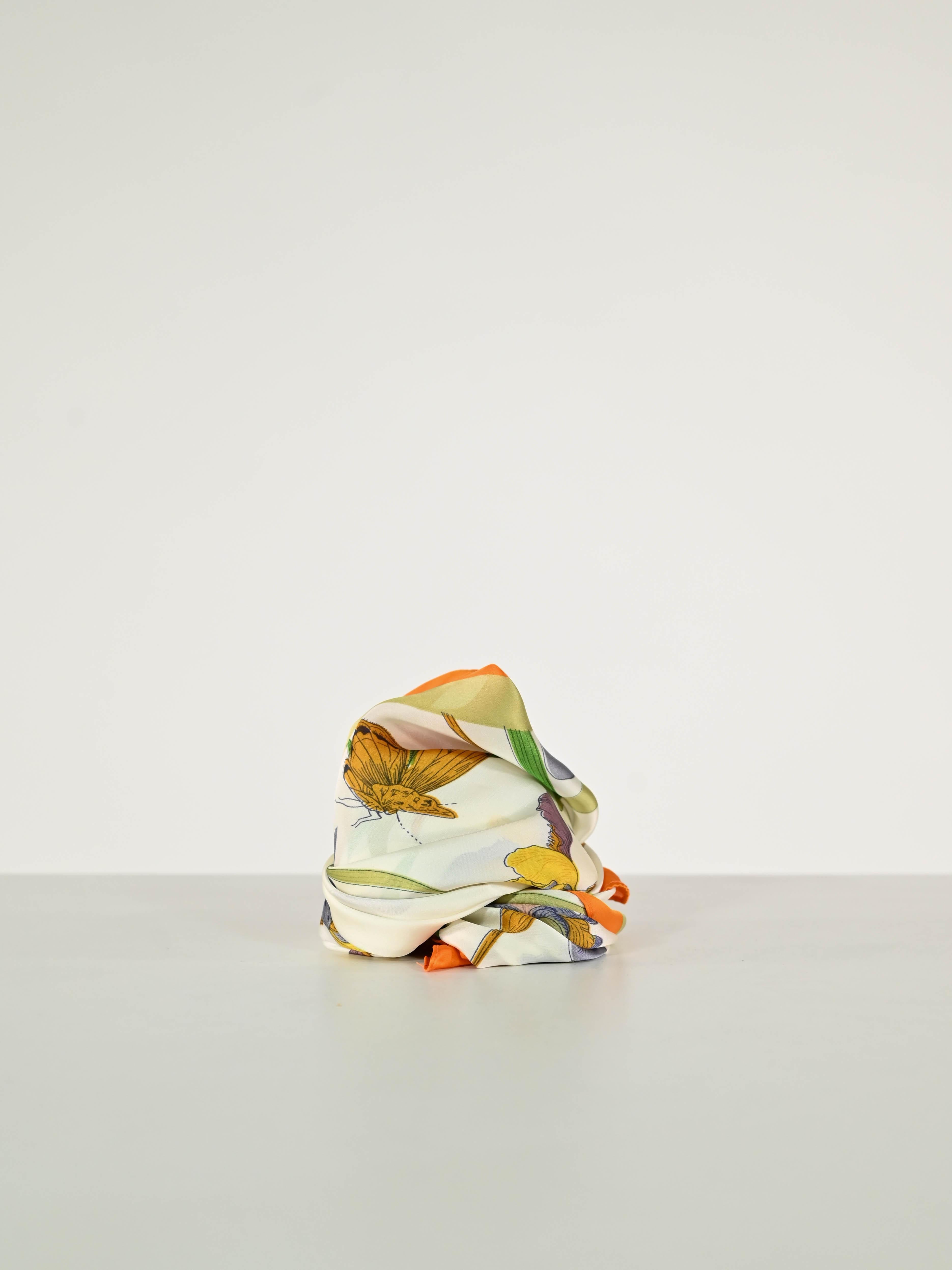 Foulard fantasia verde KS-1116162 VERDE LALTRA|STORIA 