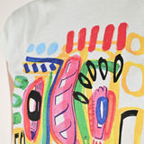 T-shirt stampa astratta cotone FGOTK156939 MULTICOLOR LALTRA|STORIA 