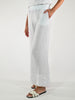 Pantalone lino ampio bianco