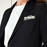 Blazer spacchi viscosa nero VBPE257560363 NERO LALTRA|STORIA 