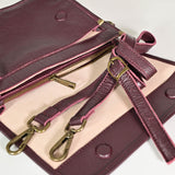 Borsa postina calamita pelle GGAR11339 BLU LALTRA|STORIA 