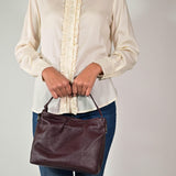 Borsa mano vera pelle GGAR04933 GRIGIO LALTRA|STORIA 