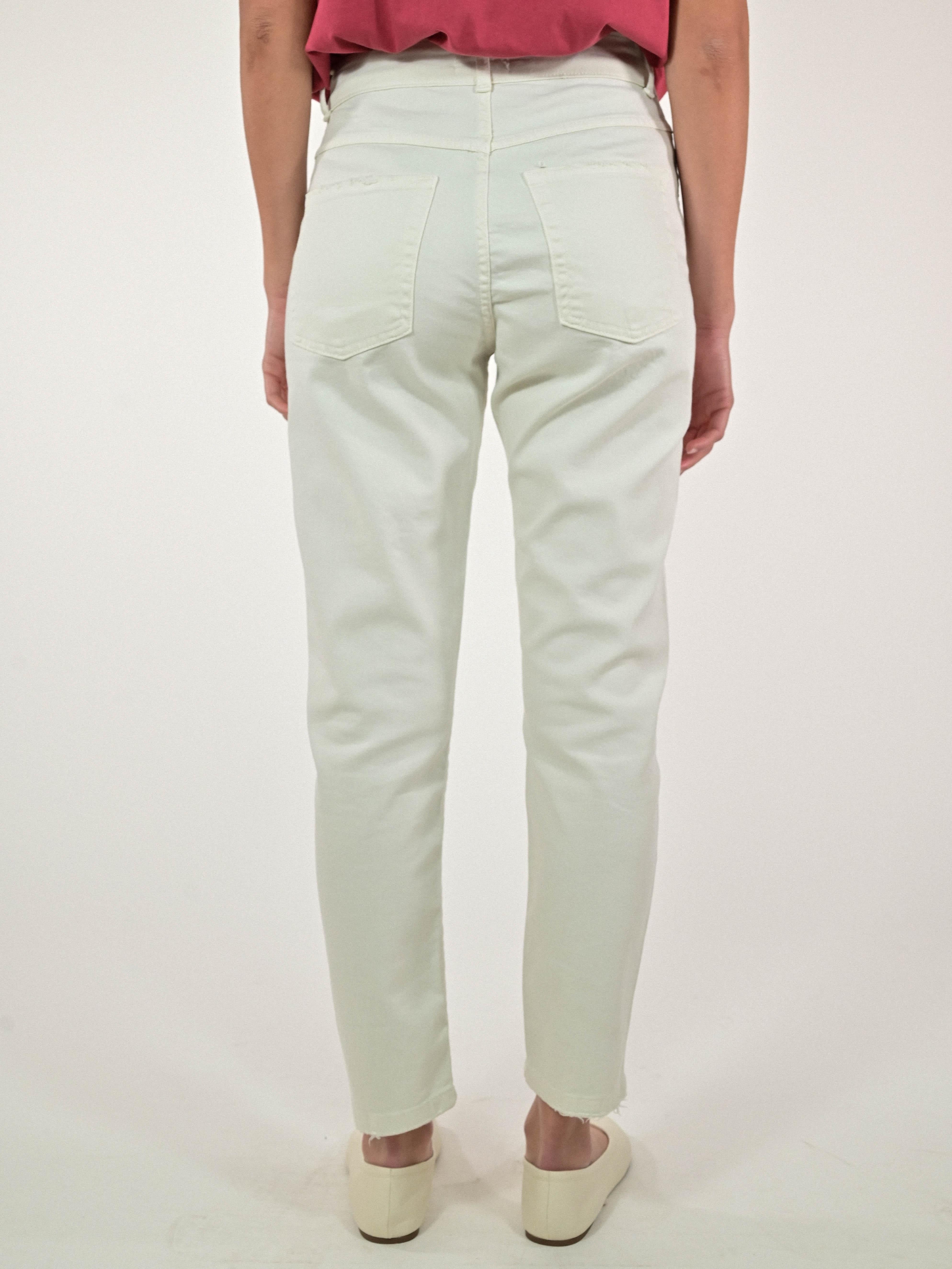 Jeans drill relaxed cotone burro BL342-535P32 BURRO LALTRA|STORIA 