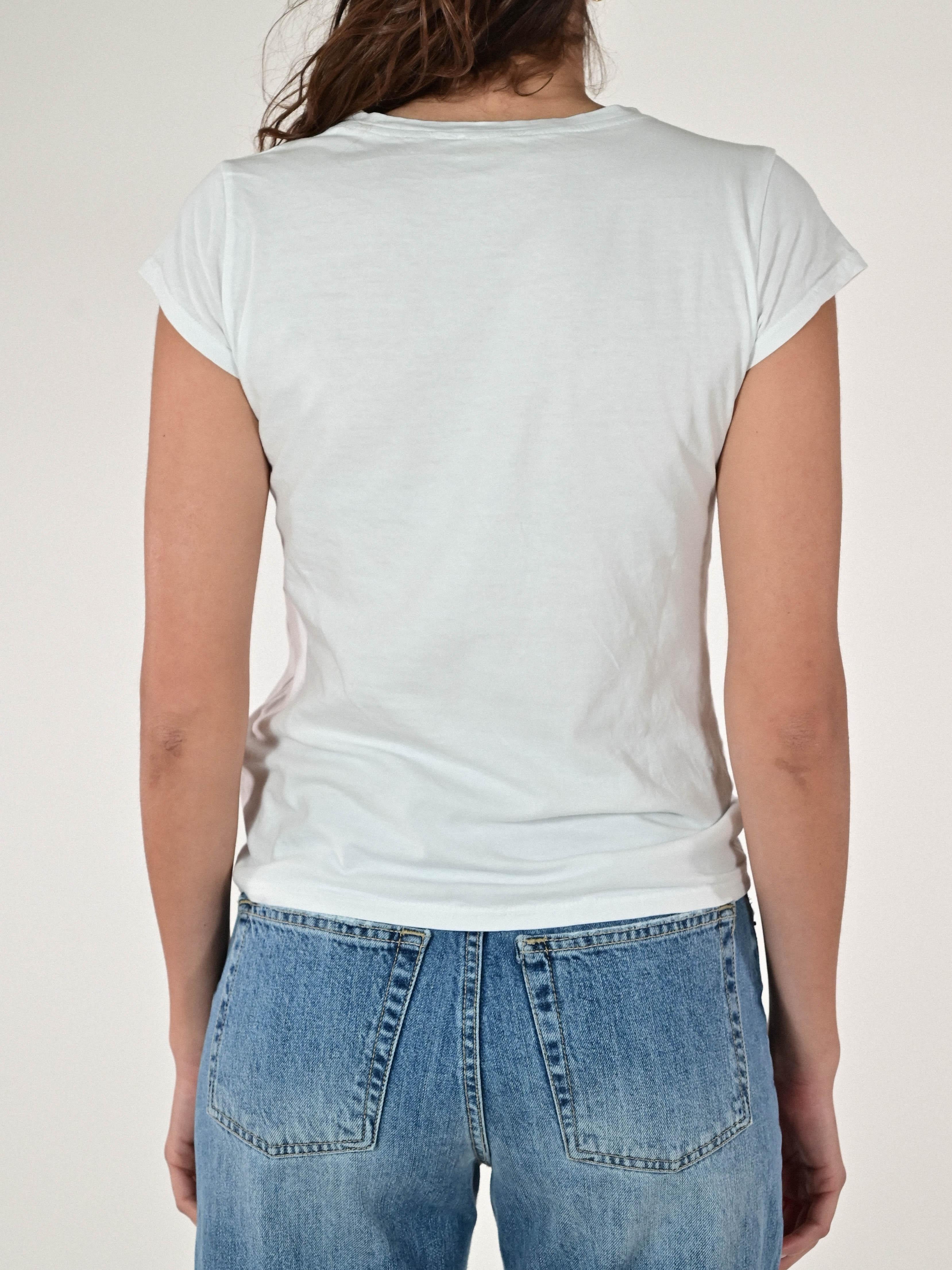 T-shirt basica cotone bianca JS19729/9027 BIANCO LALTRA|STORIA 