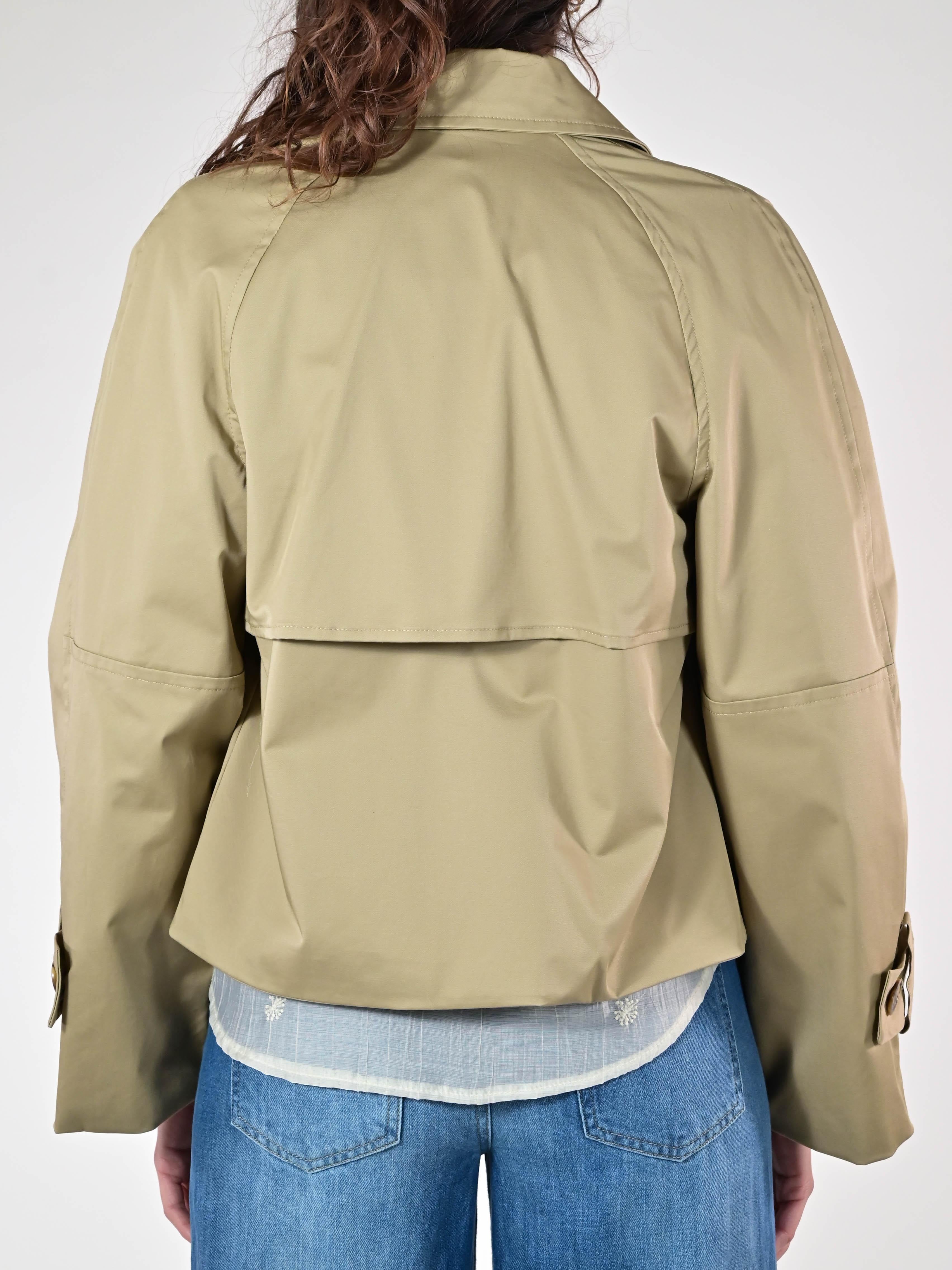 Spolverino corto spilla CPPE25711755 BEIGE LALTRA|STORIA 