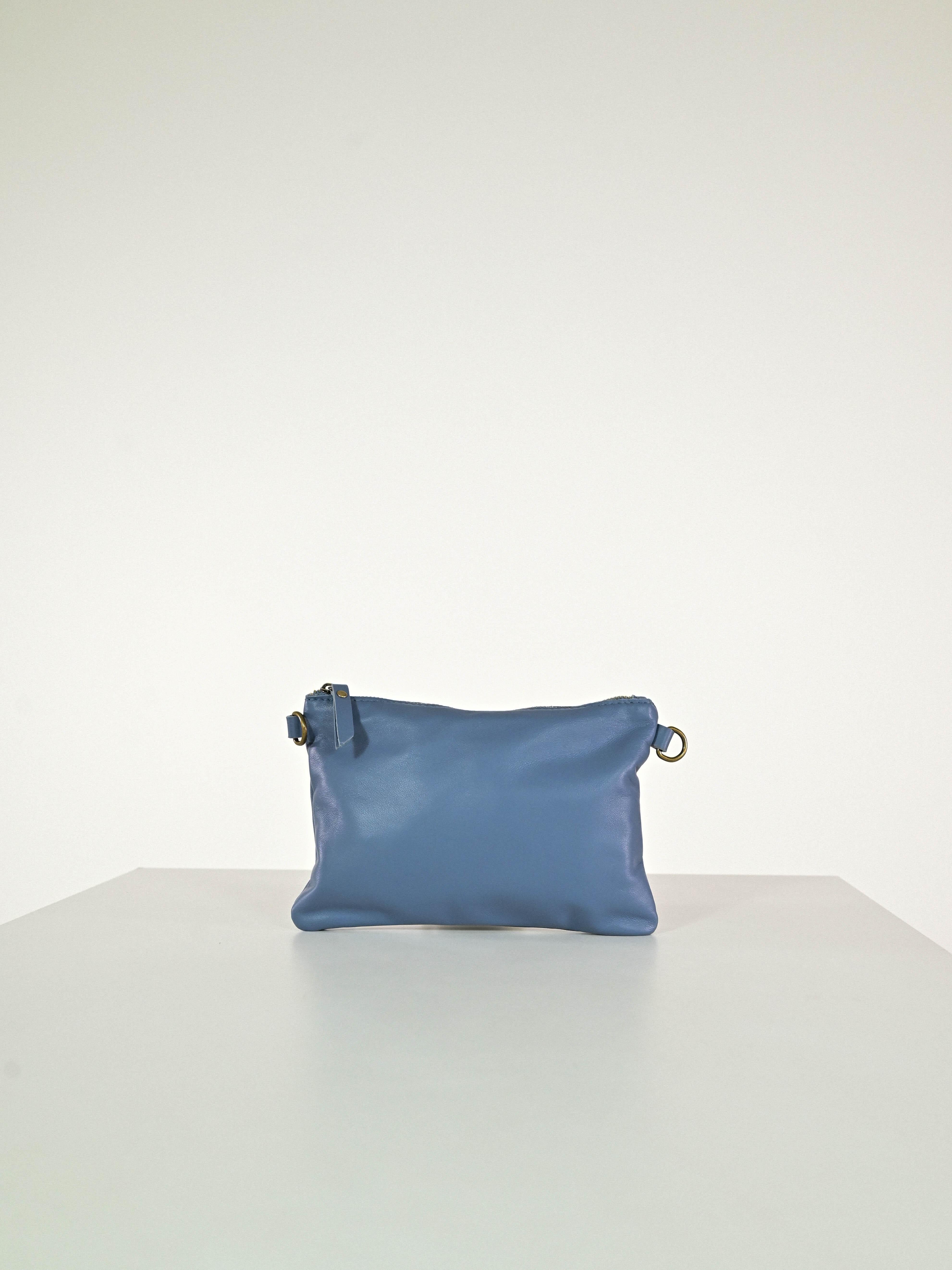 Pochette vera pelle jeans GG16281T13 JEANS LALTRA|STORIA 