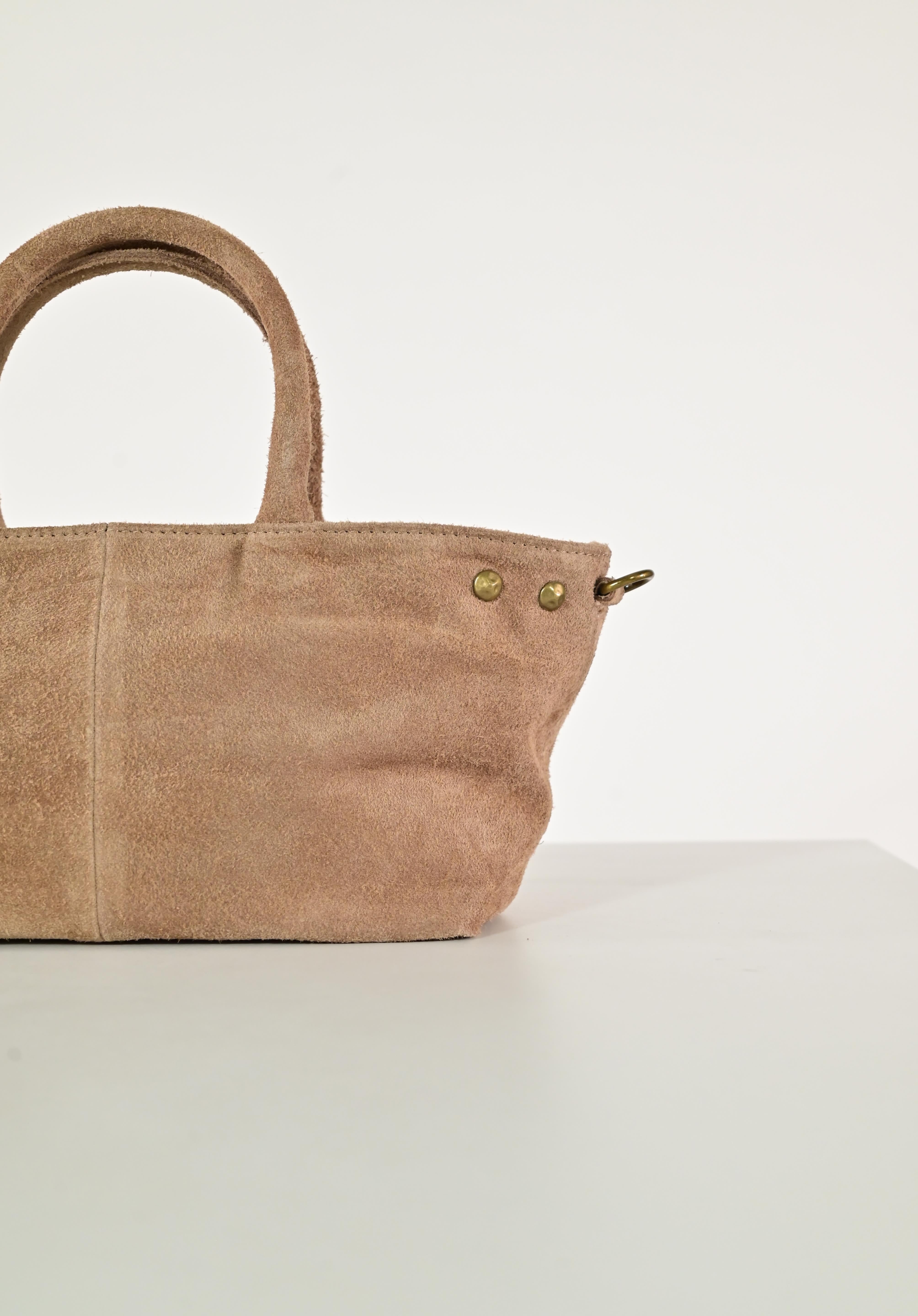 Borsetta camoscio beige GGAR147C33 BEIGE LALTRA|STORIA 