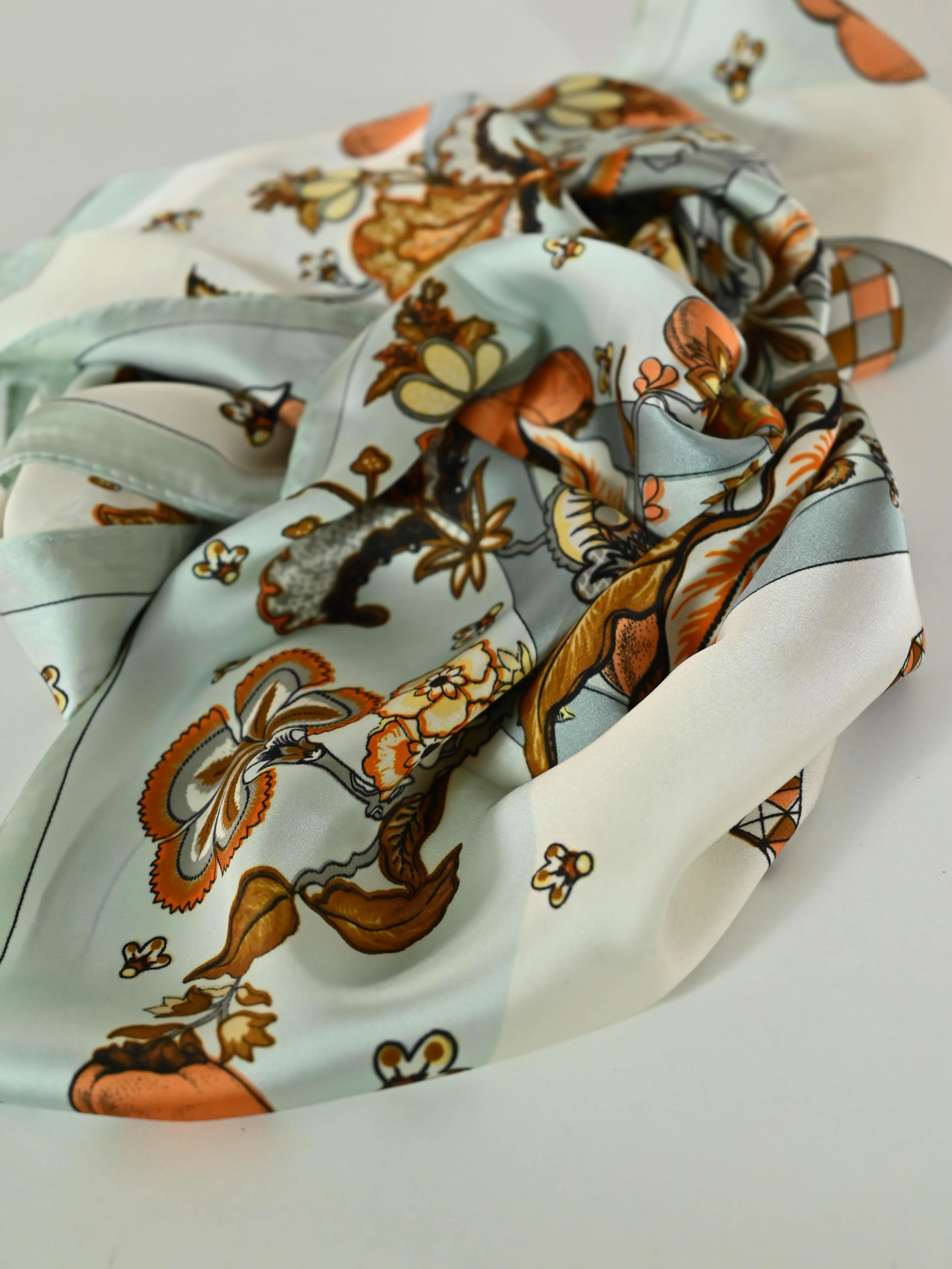Foulard fantasia salvia KS-1116162 VERDE SALVIA LALTRA|STORIA 