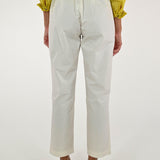 Pantalone elastico vita cotone burro P1107023 BURRO LALTRA|STORIA 