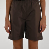 Bermuda risvolto cotone marrone P1115816 MARRONE LALTRA|STORIA 