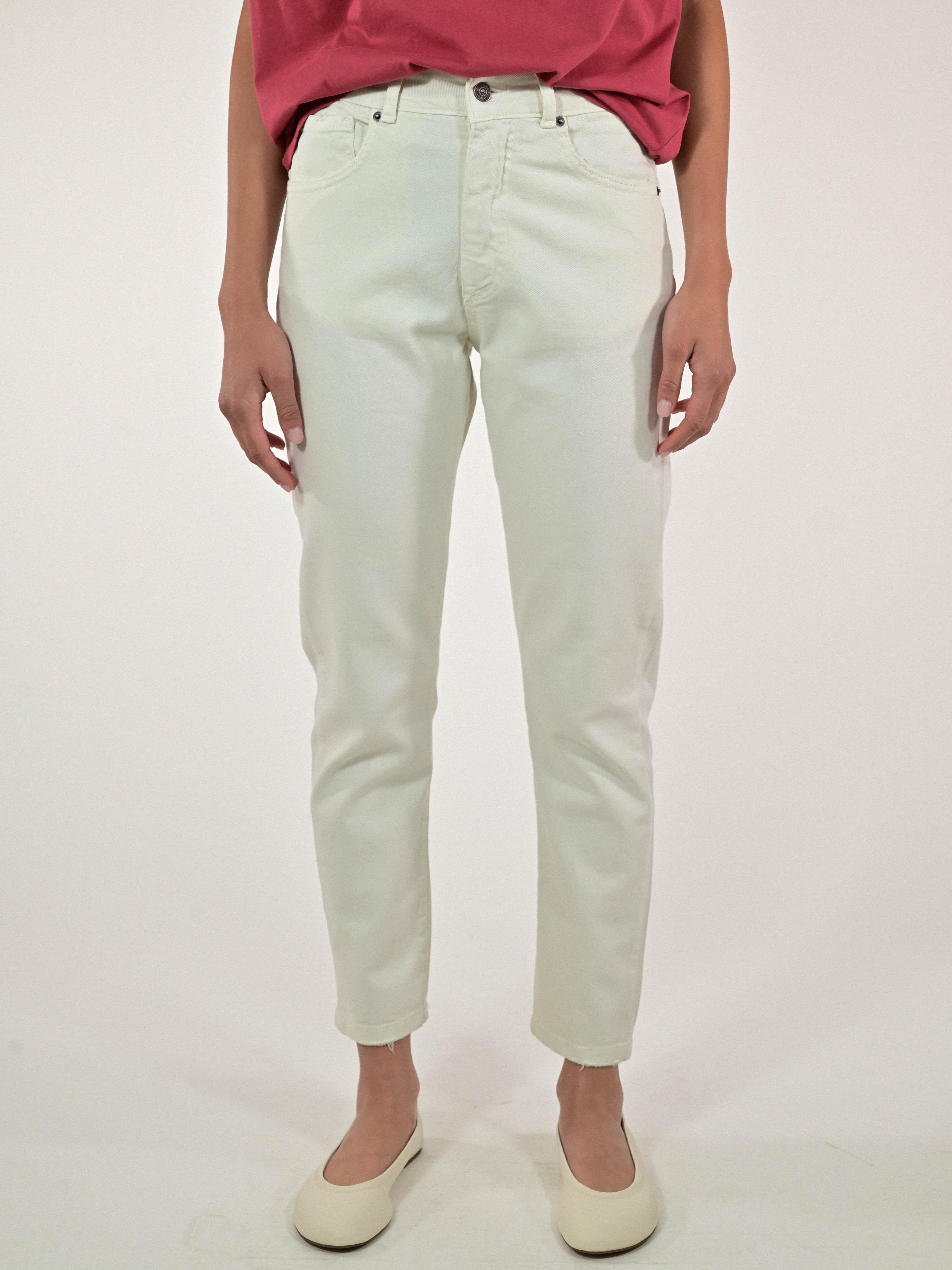Jeans drill relaxed cotone burro BL342-535P32 BURRO LALTRA|STORIA 