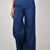Jeans palazzo cotone DCASTAI240133 DEMIN LALTRA|STORIA 