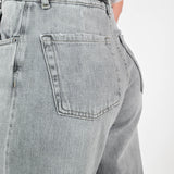 Jeans wide leg cotone grigio BL300-753P36 GRIGIO LALTRA|STORIA 