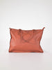 Borsa shopper piatta pelle cuoio