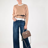 Jeans palazzo cotone BL206-570P32 DENIM LALTRA|STORIA 