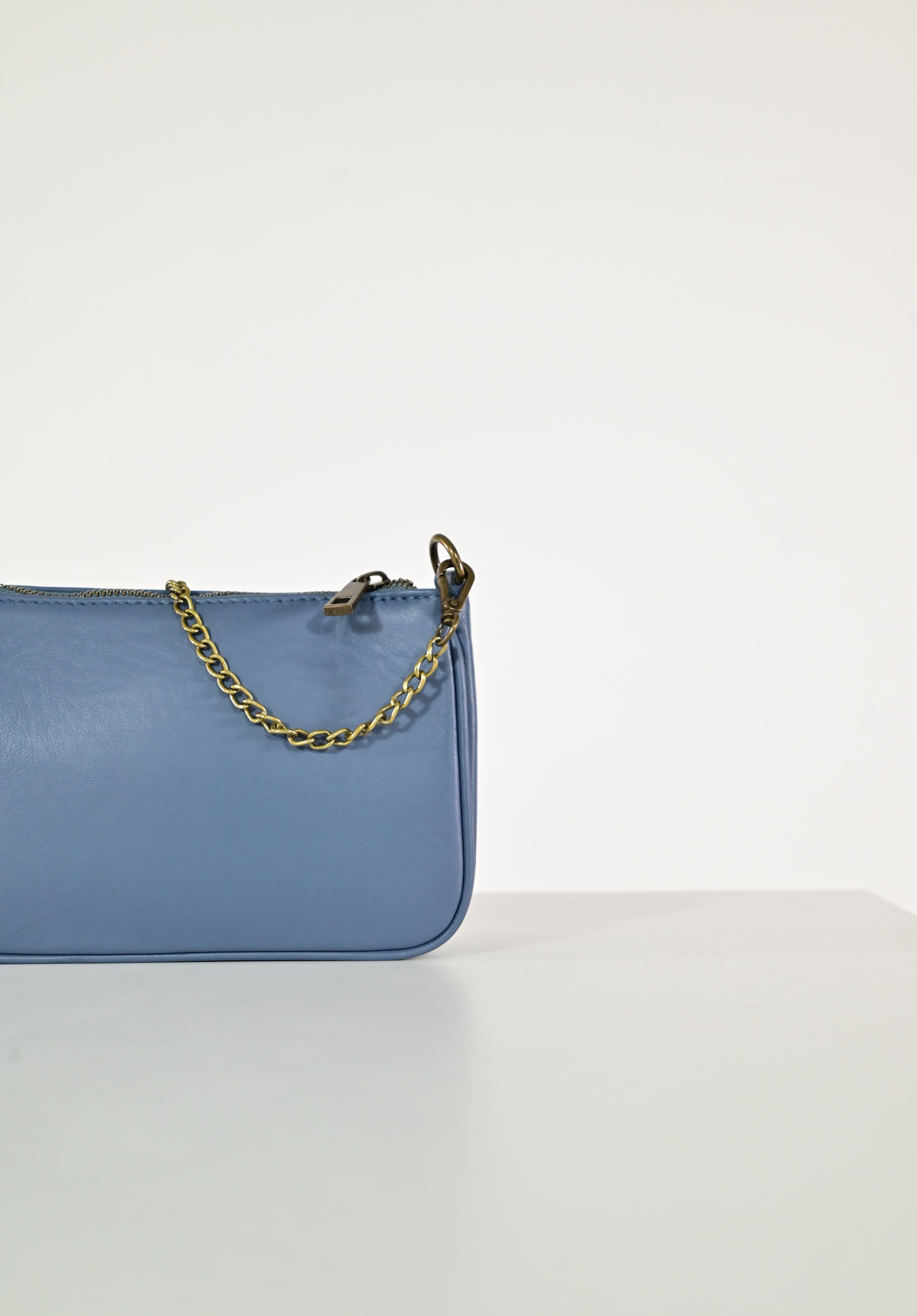 Pochette mini spalla vera pelle jeans GGAR15523 JEANS LALTRA|STORIA 