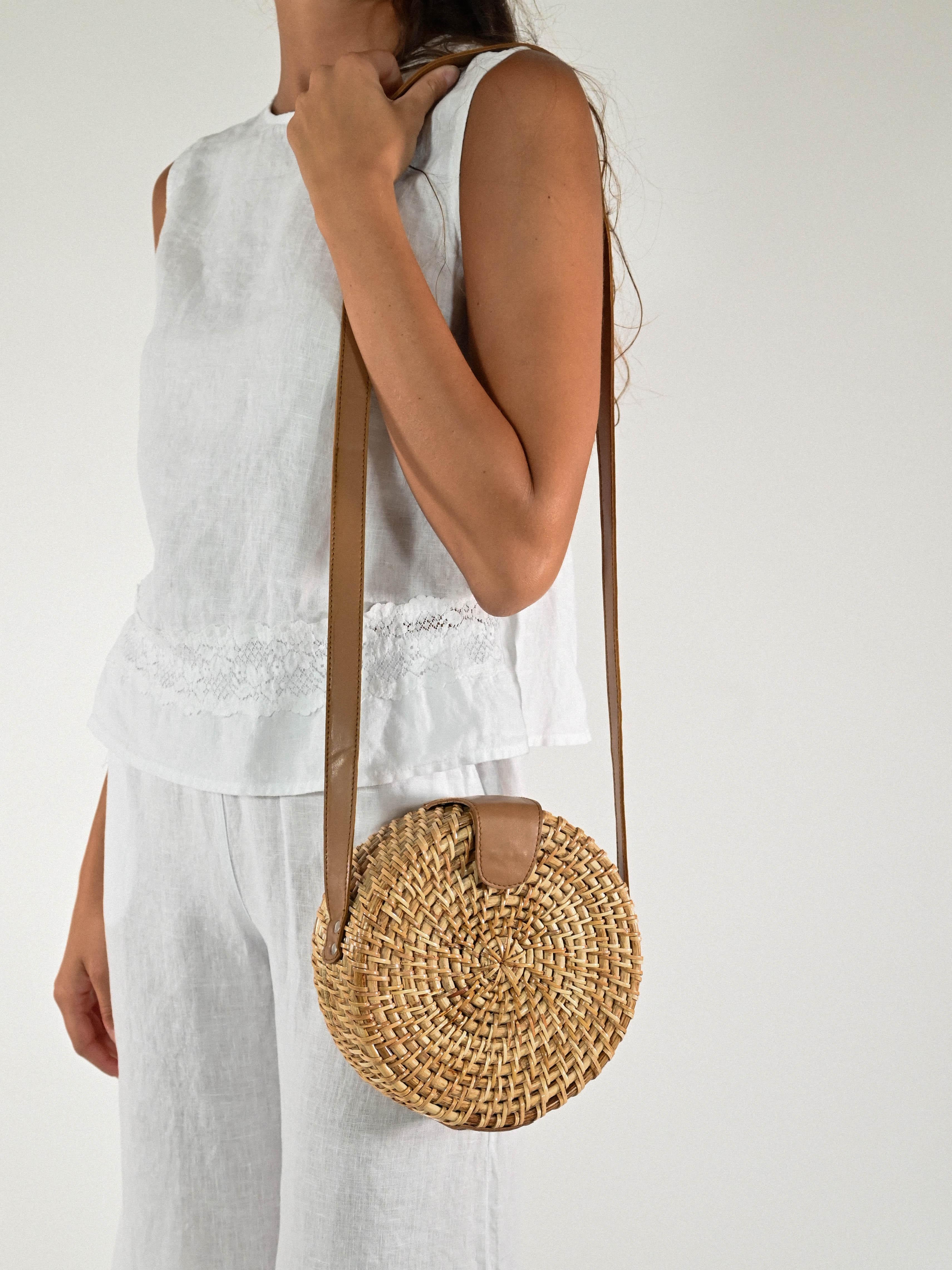 Borsa tonda rattan ST779-BAG268710 1900 LALTRA|STORIA 