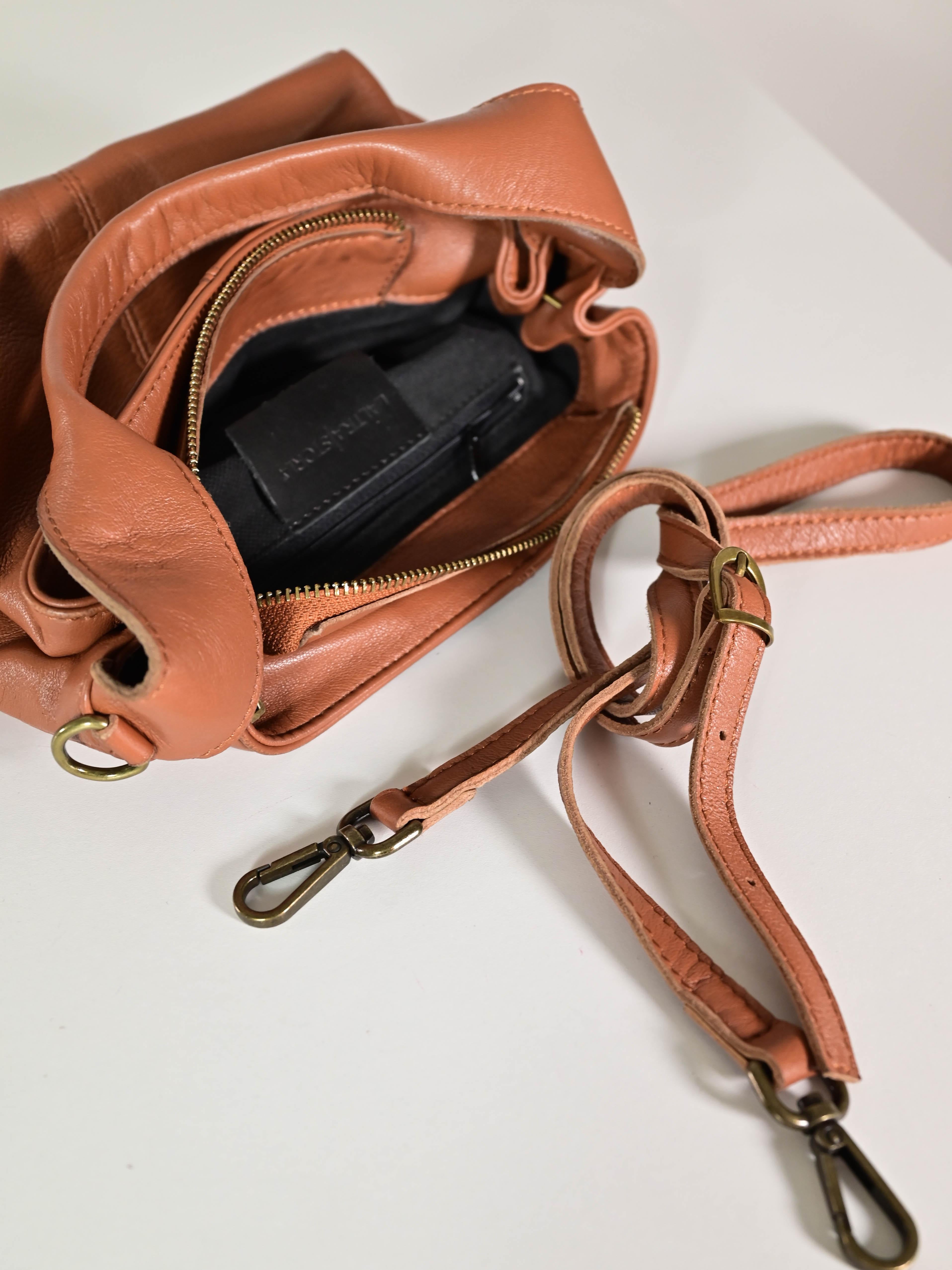 Borsa piccola a mano pelle GGAR12534 CUOIO LALTRA|STORIA 