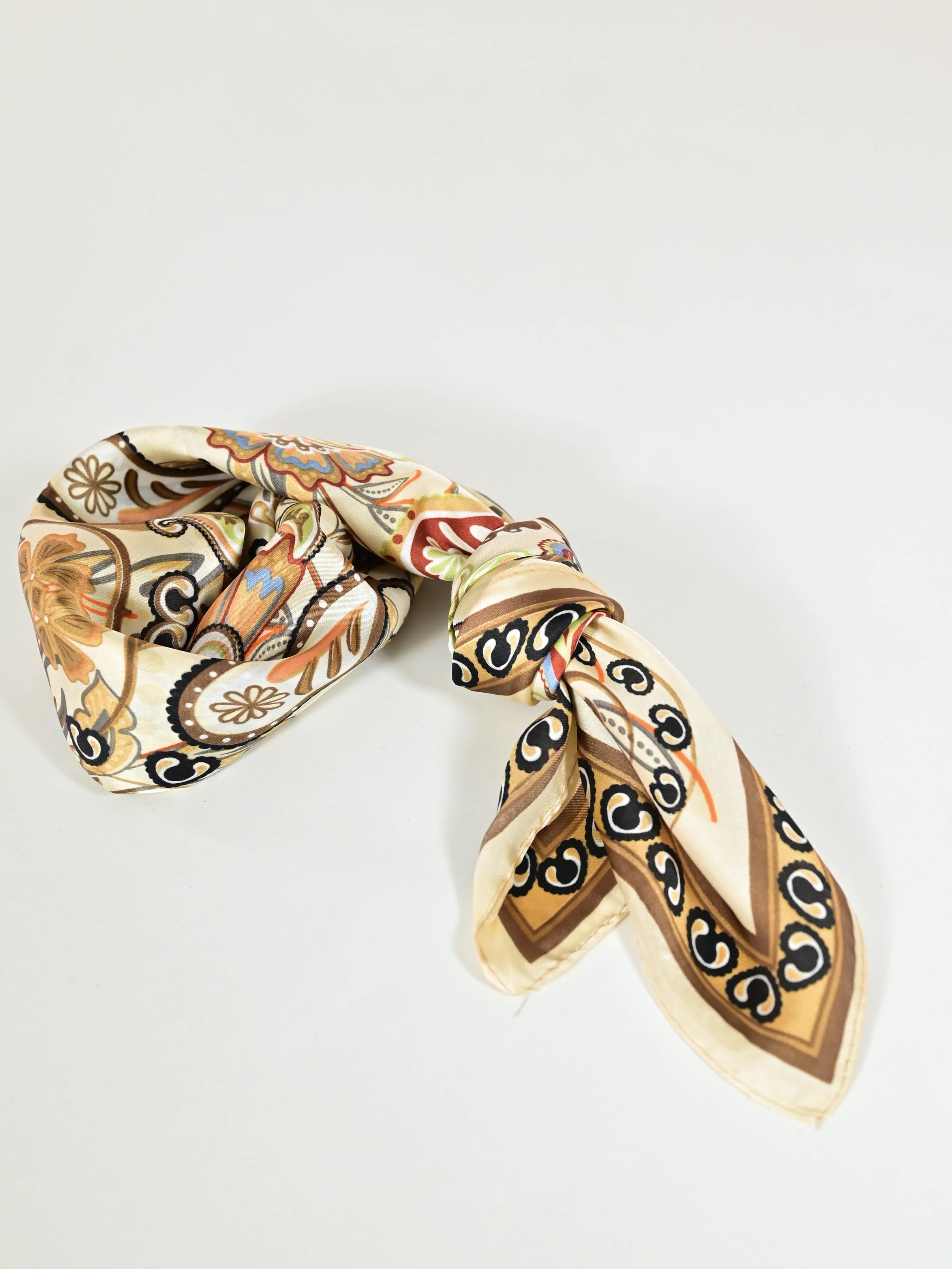Foulard fantasia beige KS-1116162 BEIGE LALTRA|STORIA 