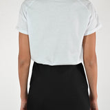 T-shirt girocollo cotone bianco M1488-TP-BAS11 BIANCO LALTRA|STORIA 