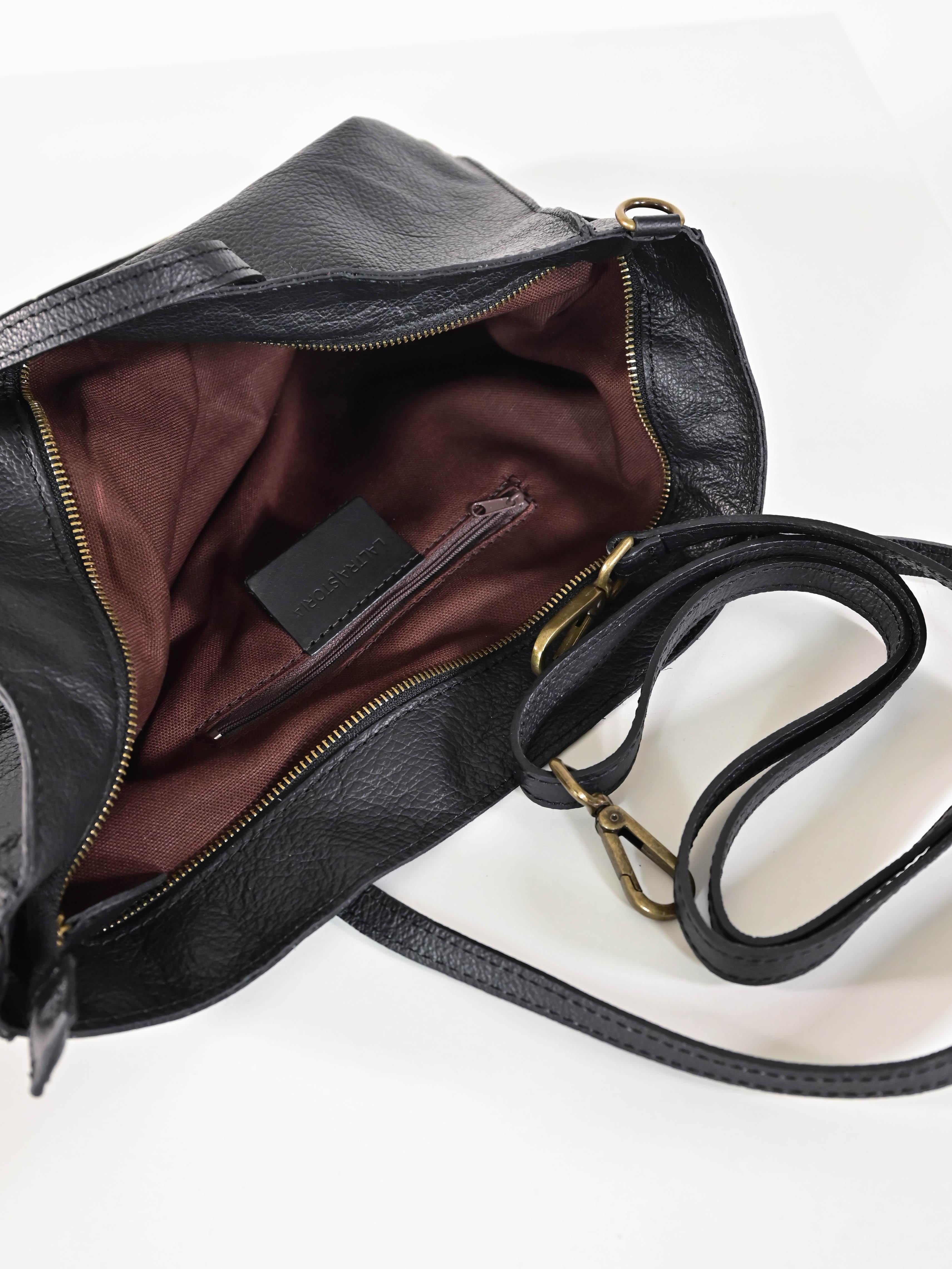Borsa shopper piatta pelle nero GG16009/Z44 NERO LALTRA|STORIA 