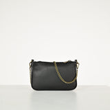 Pochette mini spalla vera pelle nero GGAR15523 NERO LALTRA|STORIA 