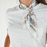 Foulard fantasia seta burro KS-24334 BURRO LALTRA|STORIA 