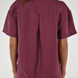 Camicia taschino cangiante lino india CPPE25263932 INDIA LALTRA|STORIA 
