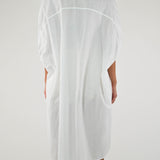 Abito camicia cotone bianco A-02346 BIANCO LALTRA|STORIA 