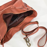 Borsa shopper piatta pelle cuoio GG16009/Z44 CUOIO LALTRA|STORIA 