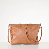 Borsa mini shopper piatta vera pelle cuoio GGAR03728 CUOIO LALTRA|STORIA 