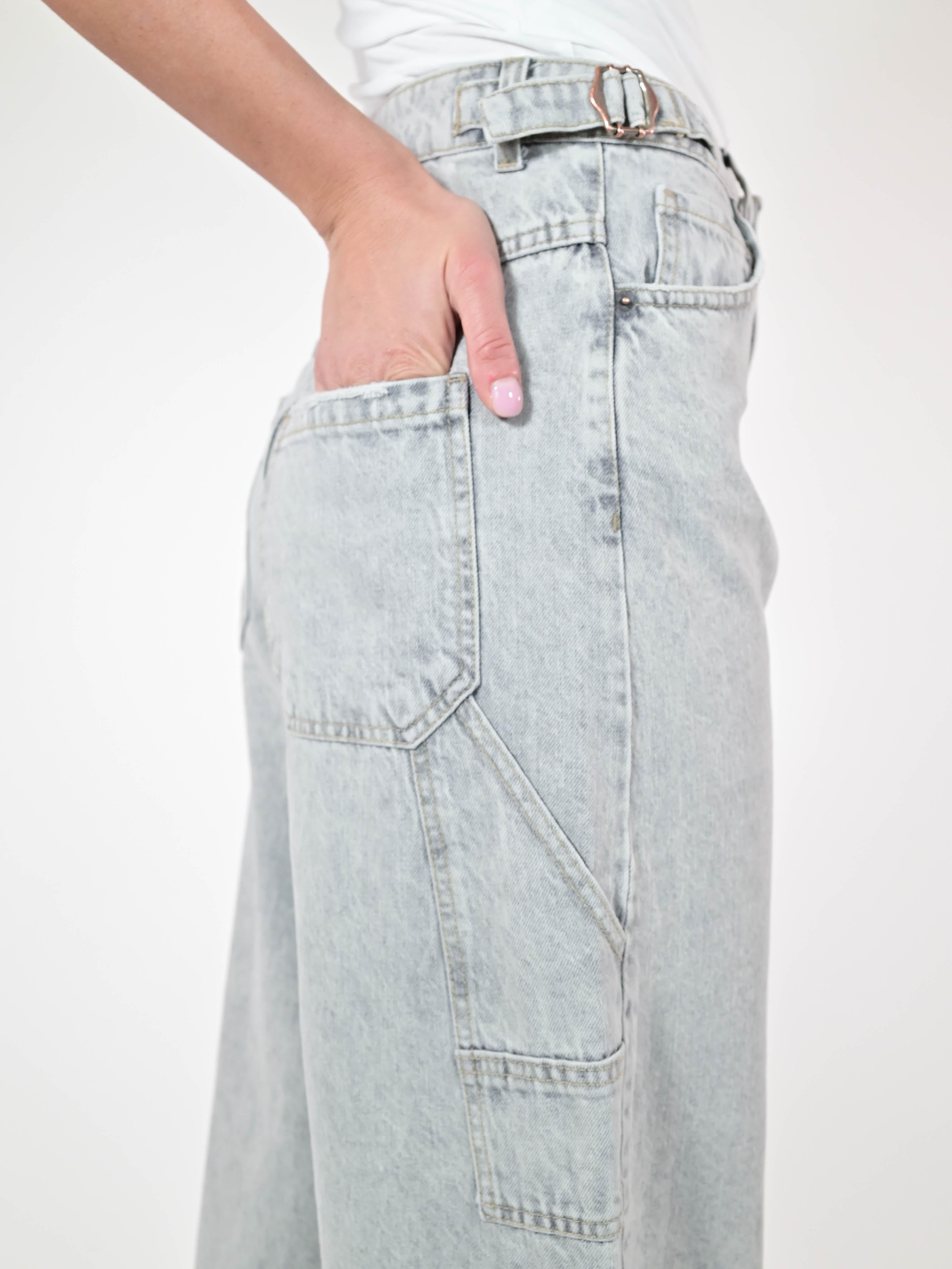 Jeans cargo cotone BL125-654P41 GRIGIO LALTRA|STORIA 